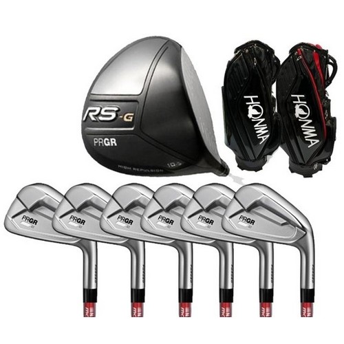 PRGR RS-G / 01 조합 풀세트 (7개 스틸 캐디백 정품)_이미지