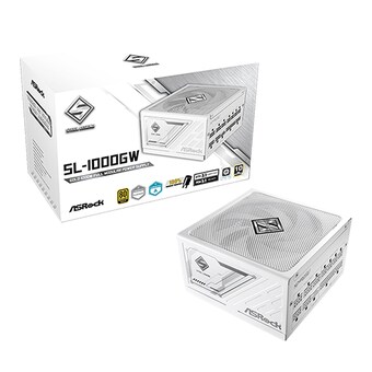 <b>ASRock</b> 스틸레전드 SL-1000GW 80PLUS골드 풀모듈러 ATX3.1 화이트