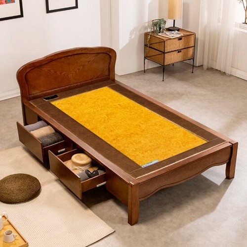 현대의료기 G206V2SS 서랍형 흙침대 SS (황토)_이미지