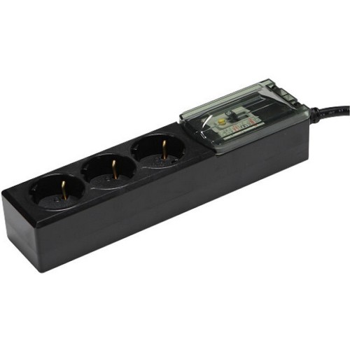 일신전기 3구 누전차단 고용량 멀티탭 (3m)_이미지