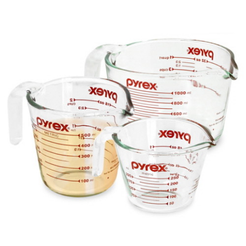 코렐브랜드 파이렉스 계량컵 세트 3P