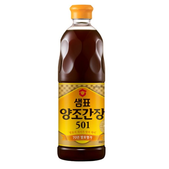 샘표 양조간장 501 860ml (12개)_이미지