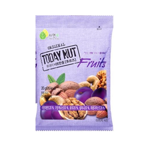 투데이넛 너트한줌 후르츠 20g
