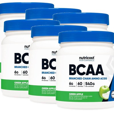 뉴트리코스트 퍼포먼스 BCAA 그린애플 마티니 540g (6개)_이미지