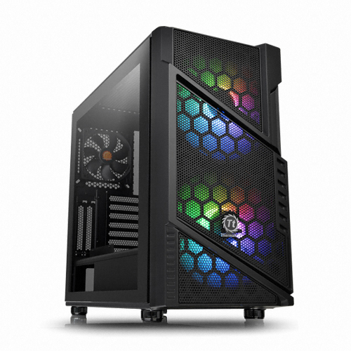 써멀테이크 Commander C31 TG ARGB 에디션 (블랙)_이미지