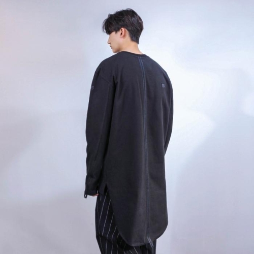  MAS 마스 2라인 롱슬리브_블랙 8143680