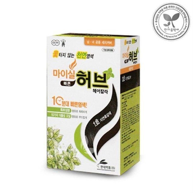 현대약품 마이실 빠른 허브 헤어칼라 [1개]