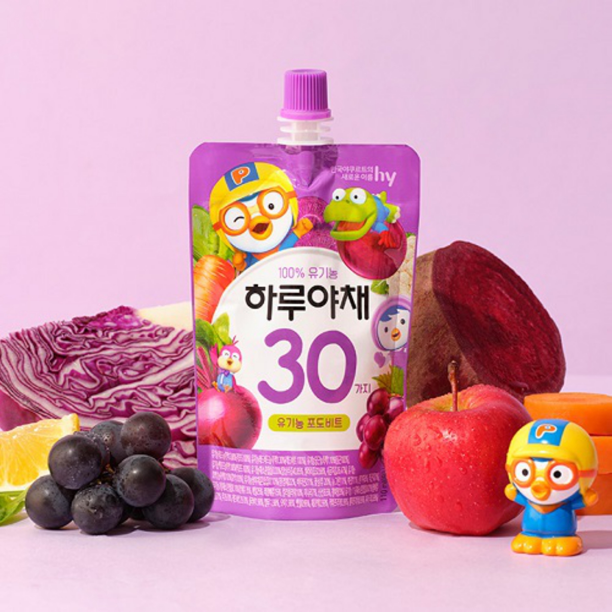 하루야채 유기농 포도 비트 110ml
