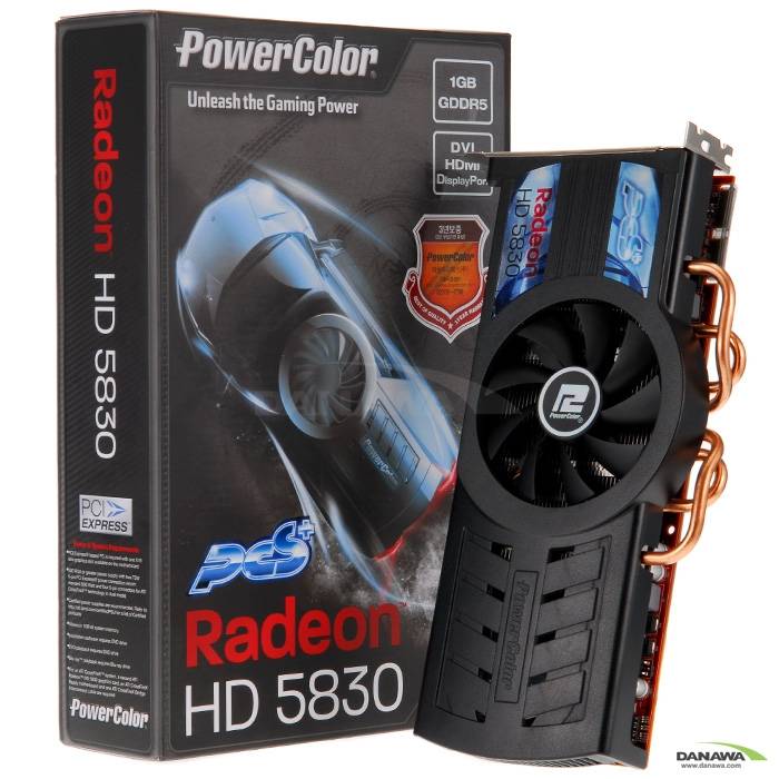 PowerColor 라데온 HD 5830 D5 1GB 대원_이미지
