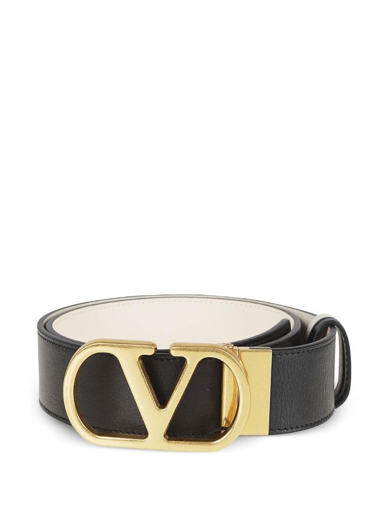 발렌티노 가라바니 VLOGO SIGNATURE LEATHER BELT WT0SQ4IYRDVX 16JP3 T