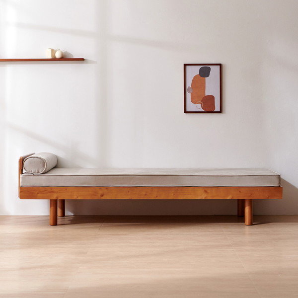 올쏘 하버 데이베드 아쿠아텍스 원목 소파 3인용_이미지