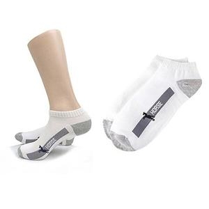 셀러허브 패션 JHL830P5_51IK HS 발목양말 남자양말 흰회5켤레_이미지