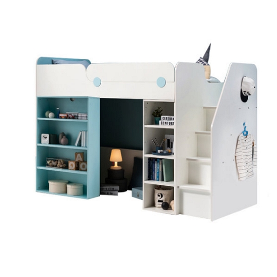 리바트 뉴꼼므 A형 높은 벙커침대 (매트별도)_이미지