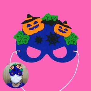 할로윈 펠트가면 만들기 호박 1079520