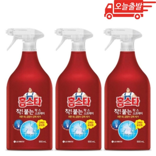 LG생활건강 홈스타 맥스프레쉬 착붙는 락스 900ml (3개)