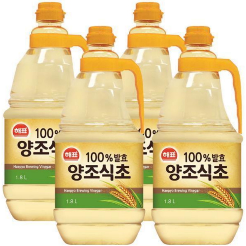 사조대림 해표 양조식초 1.8L (4개)