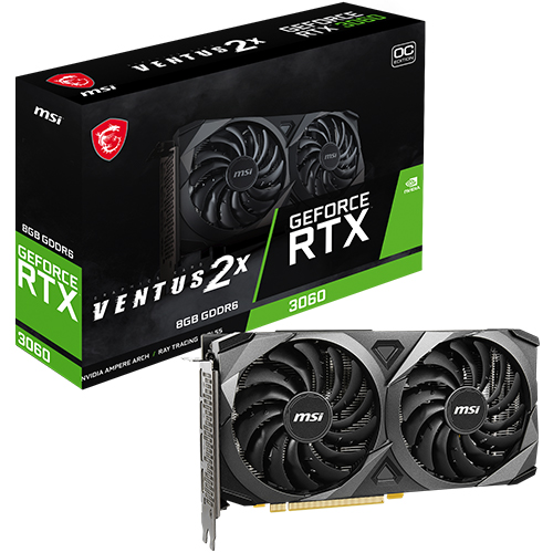 MSI ������ RTX 3060 ������ 2X OC D6 8GB