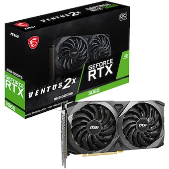 MSI 지포스 RTX 3060 벤투스 2X OC D6 8GB