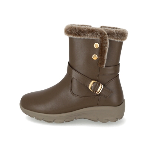 경량 쿠션 방한 퍼 기모 여성 부츠 1XWA35XX-GN