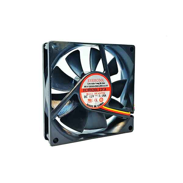 EVERCOOL EC8020L12CA-3P(80mm 20T/1B/3P)