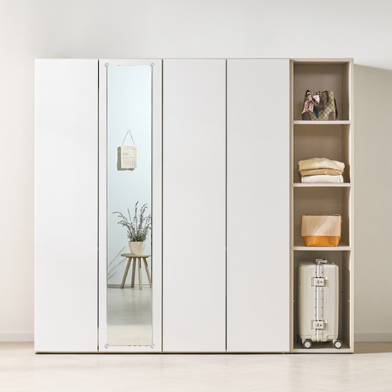 트리플 누에보 LPM 키큰장 터치 거울 옷장세트 2000_이미지