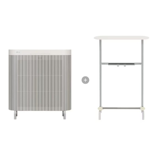 LG전자 오브제컬렉션 퓨리케어 AI 월핏 AS185LGAA (스탠드 + 선반)_이미지