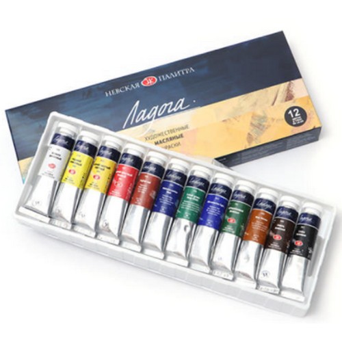 네브스카야  라도가 유화물감 18ml[12색]