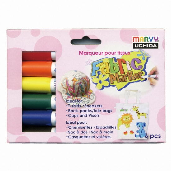 우찌다 560 패브릭마카 세트 (6색)_이미지