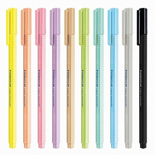 스테들러 트리플러스 파스텔 삼각 362 형광펜 (1개)_이미지