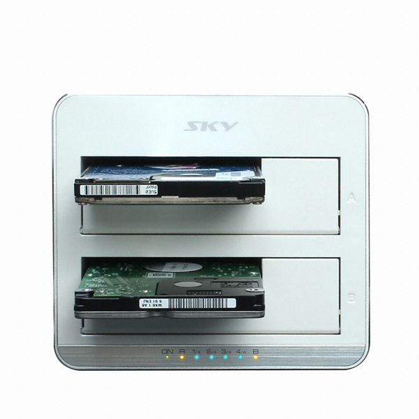 스카이디지탈 SKY 알로이 듀얼독 USB 3.0 (하드미포함)_이미지