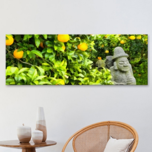 꾸밈 ct788-감귤밭의돌하르방_대형노프레임