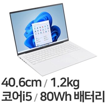 LG전자 <b>2023</b> <b>그램</b>16 16Z90RU-GAOWK