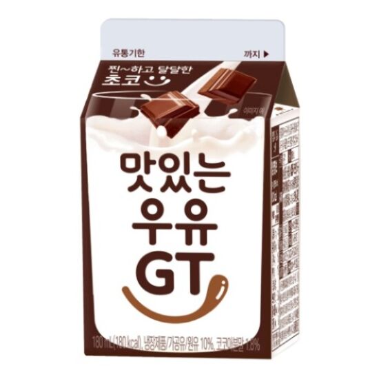 남양유업 맛있는우유 GT 초코 180ml (3개)