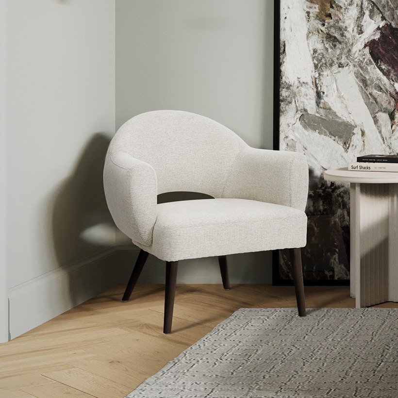 까사미아 로리앙 라운지 체어 1인용