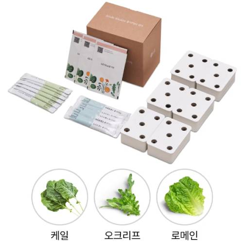 LG전자 틔운 씨앗키트 패키지 푸릇한 패키지 C_이미지