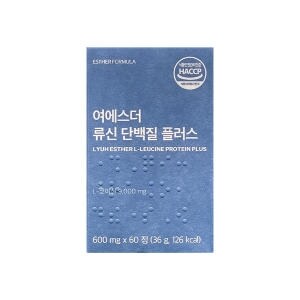 여에스더 여에스더 <b>류신</b> 단백질 플러스 60정
