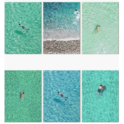 더아트컴퍼니 ㅤ시원한 여름바다 풍경 감성사진 포스터 60종 P형 6호_이미지