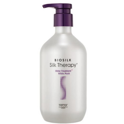 LG생활건강 실크테라피 샤인 트리트먼트 플러스 화이트머스크 500ml (1개)_이미지