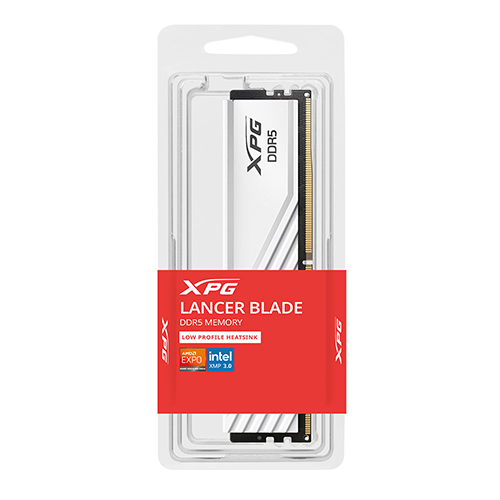 ADATA DDR5-6000 CL36 LANCER BLADE 화이트 파인인포 (24GB)_이미지