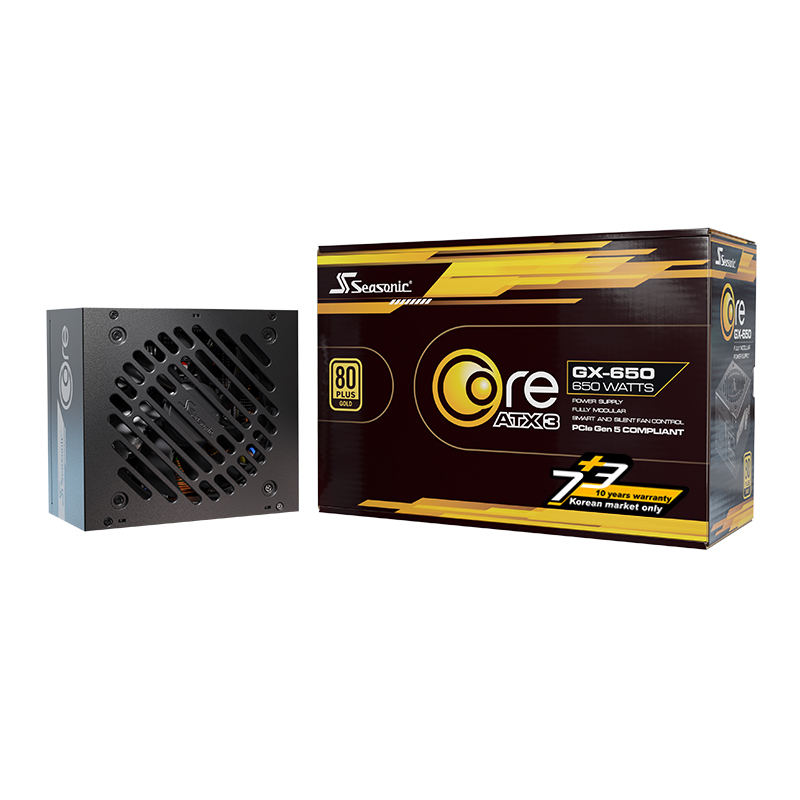 시소닉 CORE V2 GX-650 GOLD 풀모듈러 ATX3.1_이미지