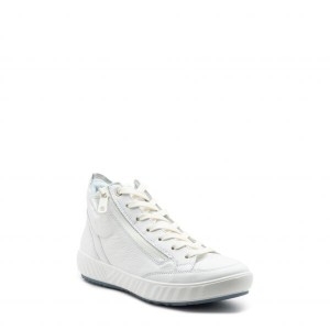 ARA 오로라 탑 스니커즈 490484 White Calf 9_M_이미지
