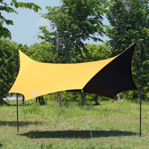 미니멀웍스 블루홀 옥타 타프 머스타드 (490x490cm)_이미지