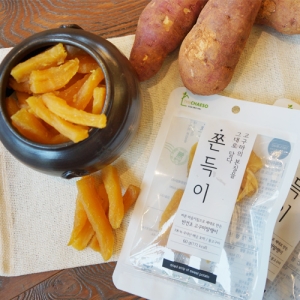 다모식품 더채소 반건조 고구마말랭이 쫀득이
