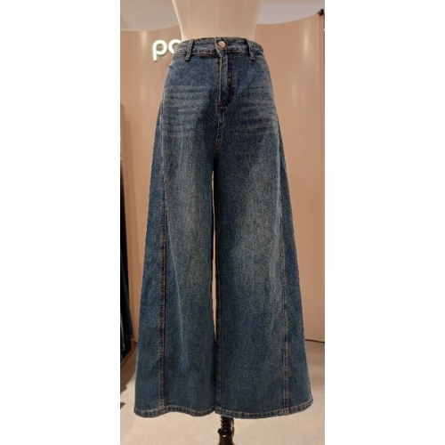 파프리카 루미앤플로캐주얼.사이드 라인 외입술포켓 커브드 데님 팬츠SL1DP205J