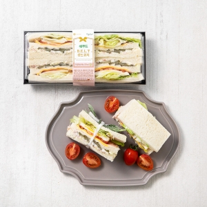 롯데푸드 쉐푸드 BELT 베이컨 에그 양상추 토마토 샌드위치 488g