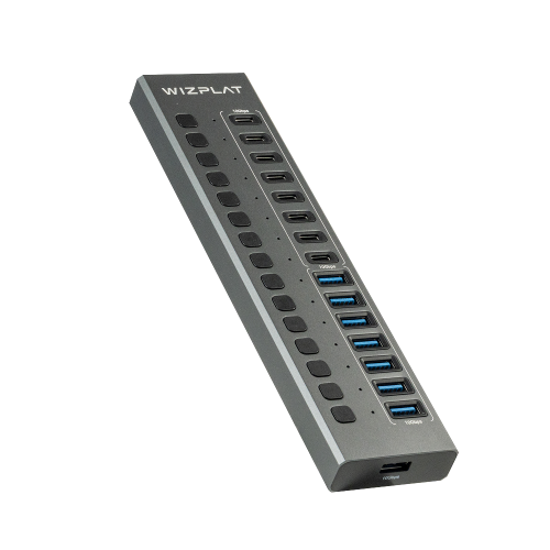 위즈플랫 WIZ-H160Pro (16포트/USB3.1 Type A+C)_이미지
