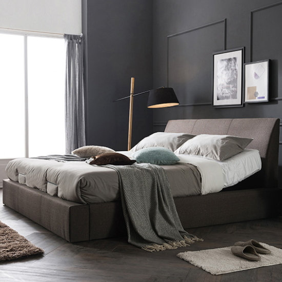 쉐우드가구 글랜 드림 패브릭 모션베드 Q (20T통비스코젤메모리폼)_이미지