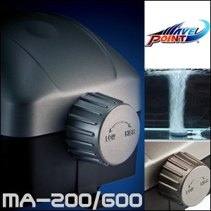 웨이브포인트 웨이브포인트 무소음 에어펌프/기포기 MA-200/600산소
