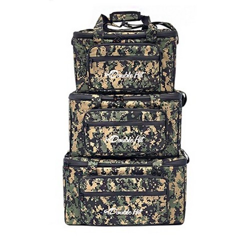 밀리터리 블랙 보조가방