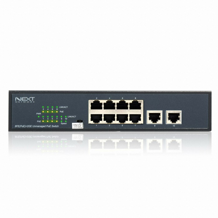 이지넷유비쿼터스 넥스트 NEXT-POE808FP PoE 스위치허브_이미지